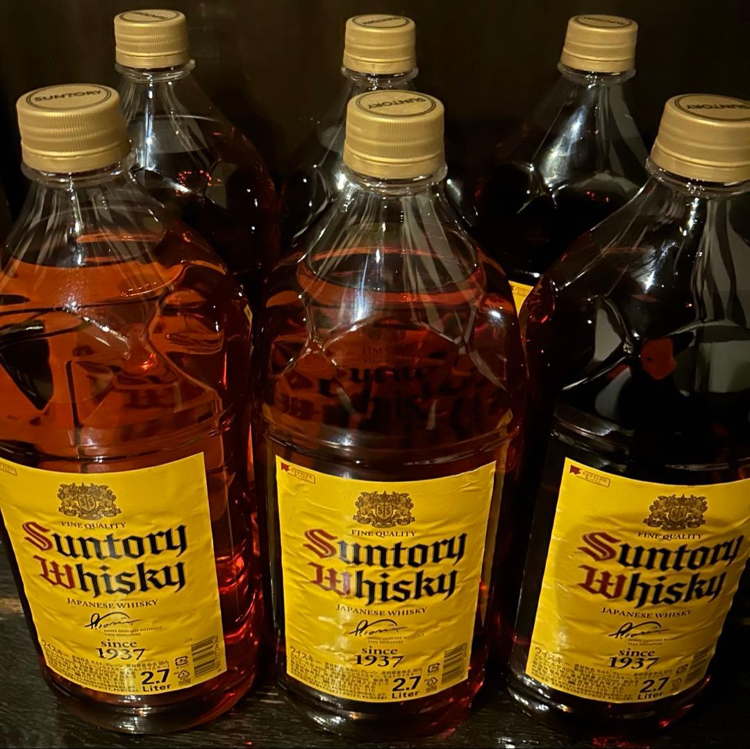 サントリー角瓶2.7リットル　6本セット