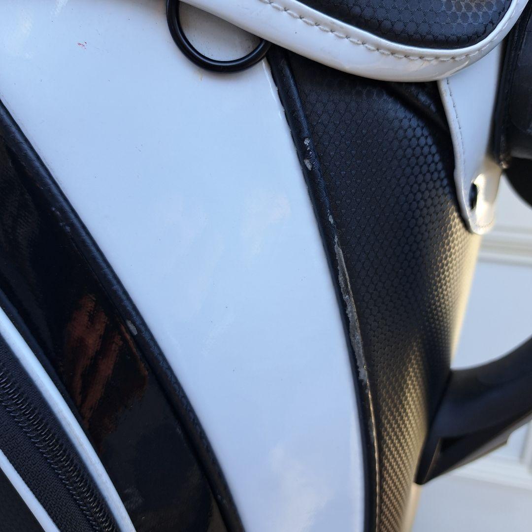 キース・ヘリング キャディバッグ 黒/白