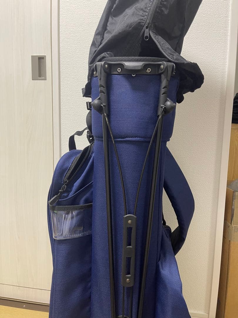 【最終価格】JONES ネイビー キャディバッグ カバー付き