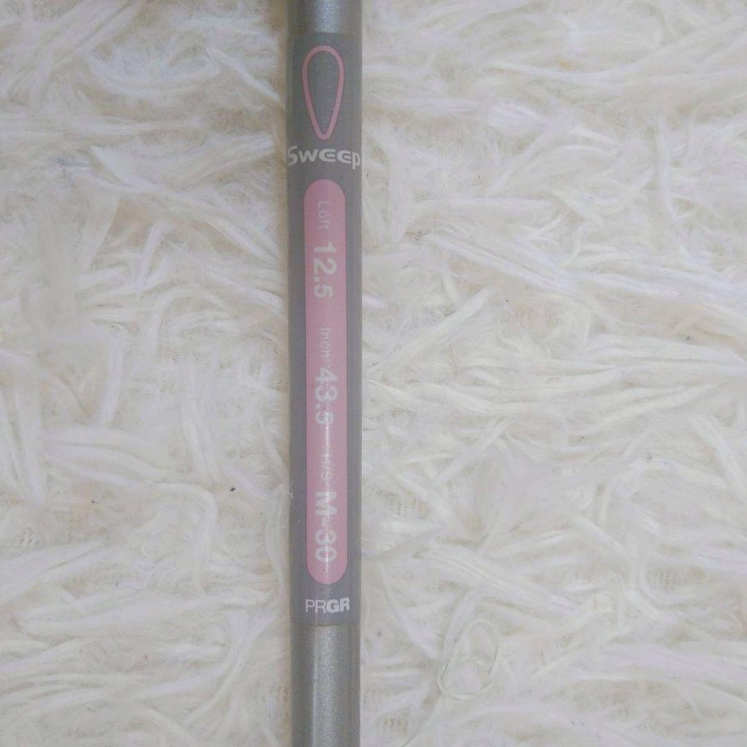 PRGR Sweep レディース ドライバー 12.5° M-30 グリップ劣化
