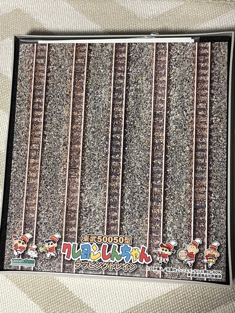 東武50050型 クレヨンしんちゃん ラッピングトレイン 5両ディスプレイセット