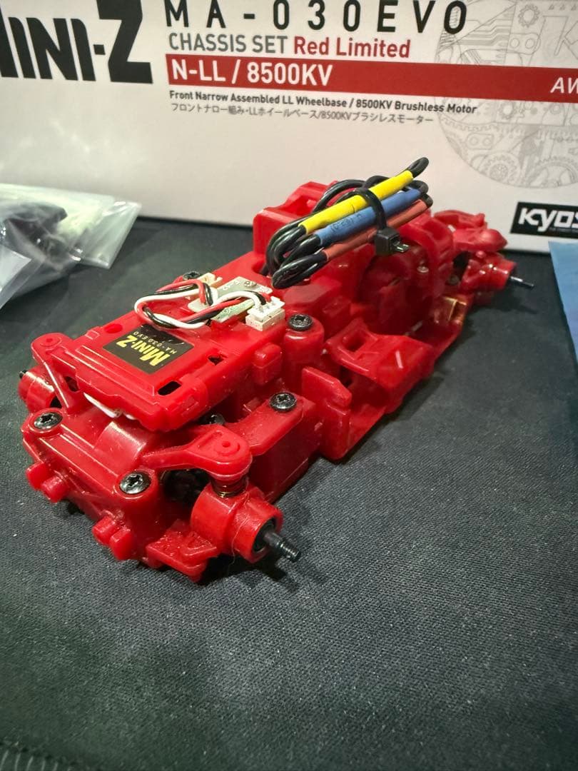 KYOSHO MINI-Z MA-030EVO AWD 限定レッド ジャイロ付き
