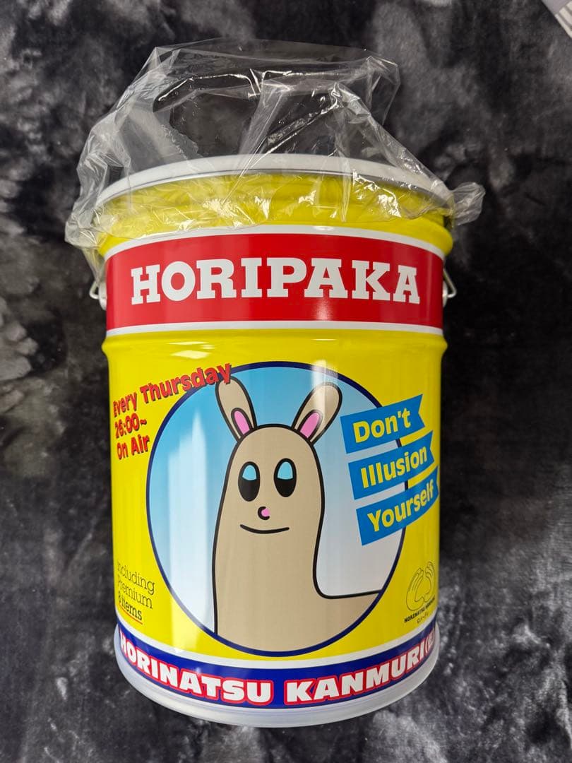 堀夏喜　ホリナツのカンムリ　ペール缶　Tシャツセット。