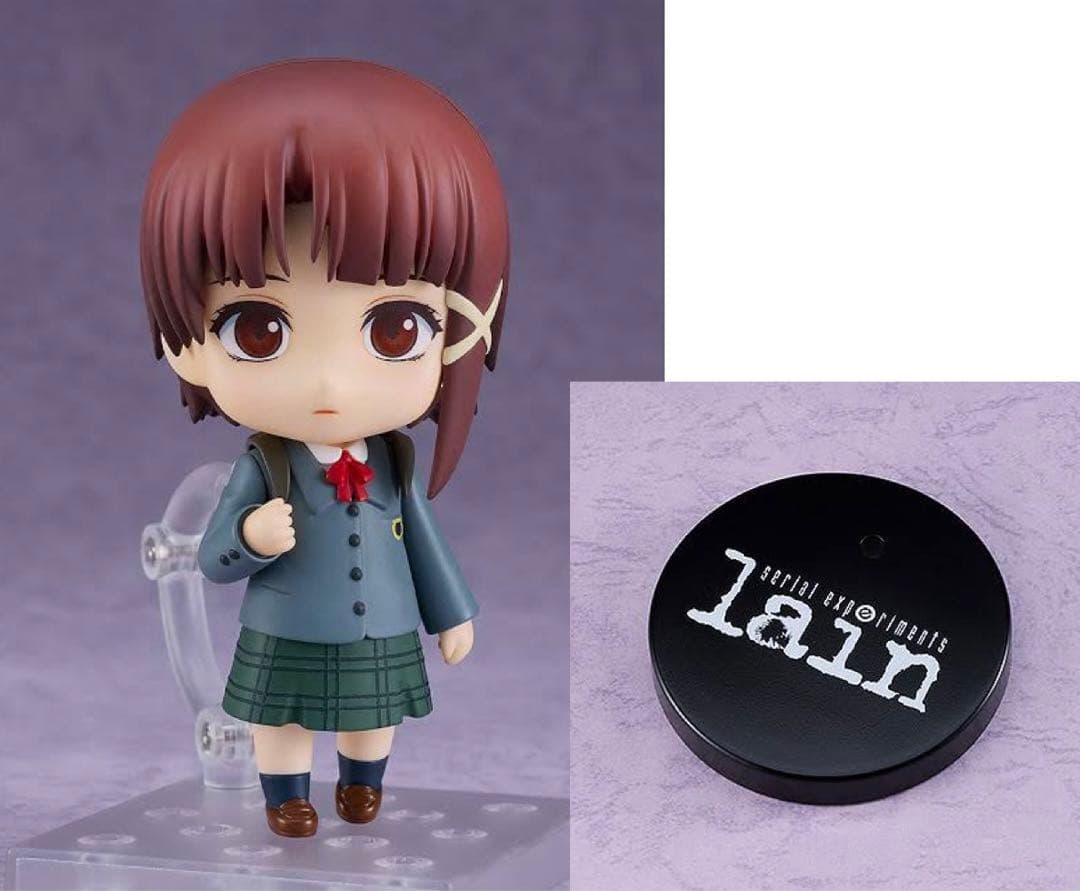 ねんどろいど 岩倉玲音 serial experiments lain 特典台座