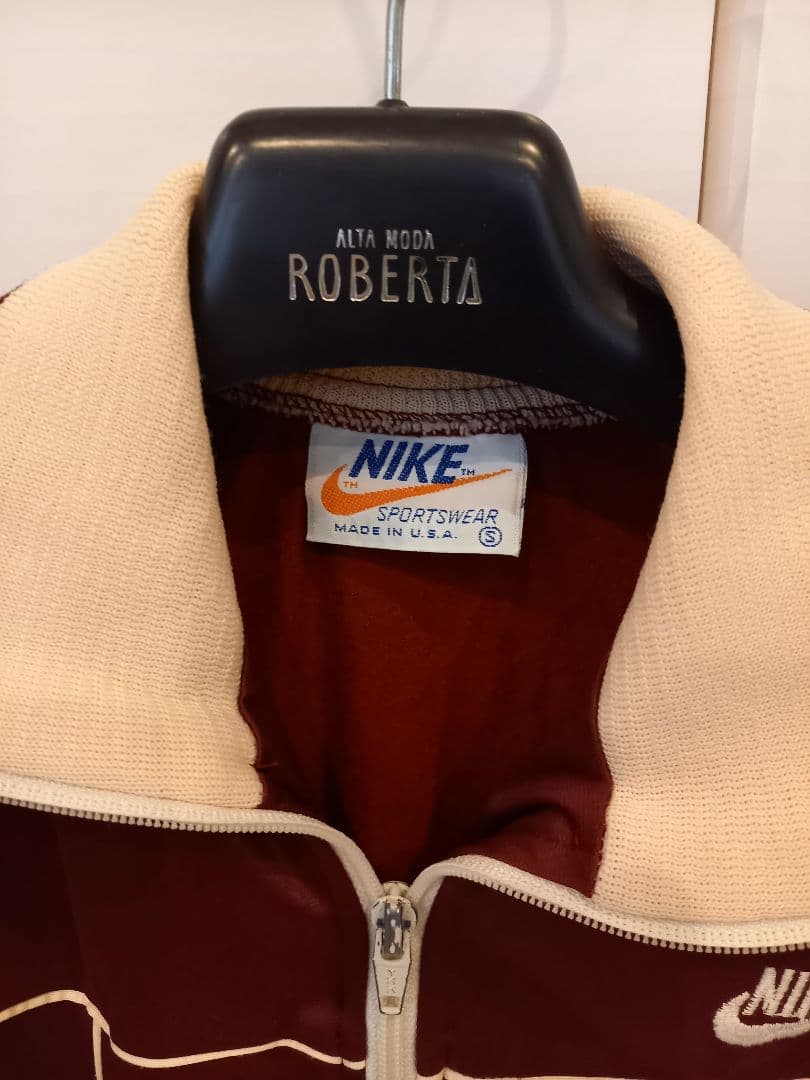 NIKE ジャージジャケット バーガンディ S