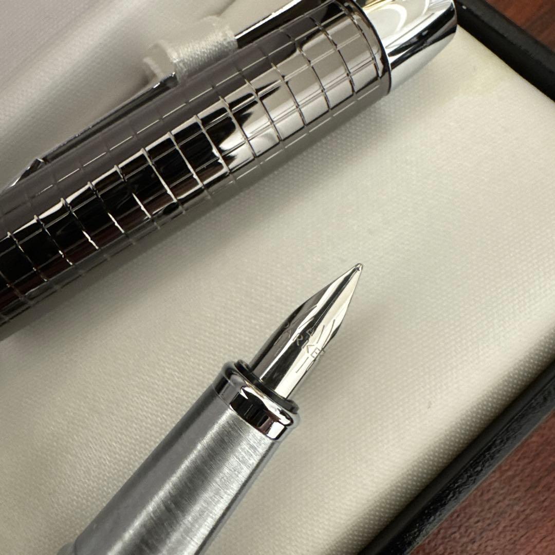 値下げ Parker 万年筆 シルバー 新品未使用