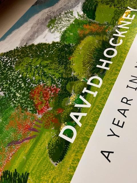 ポスター/A Year in Normandie Trees/デビットホックニー