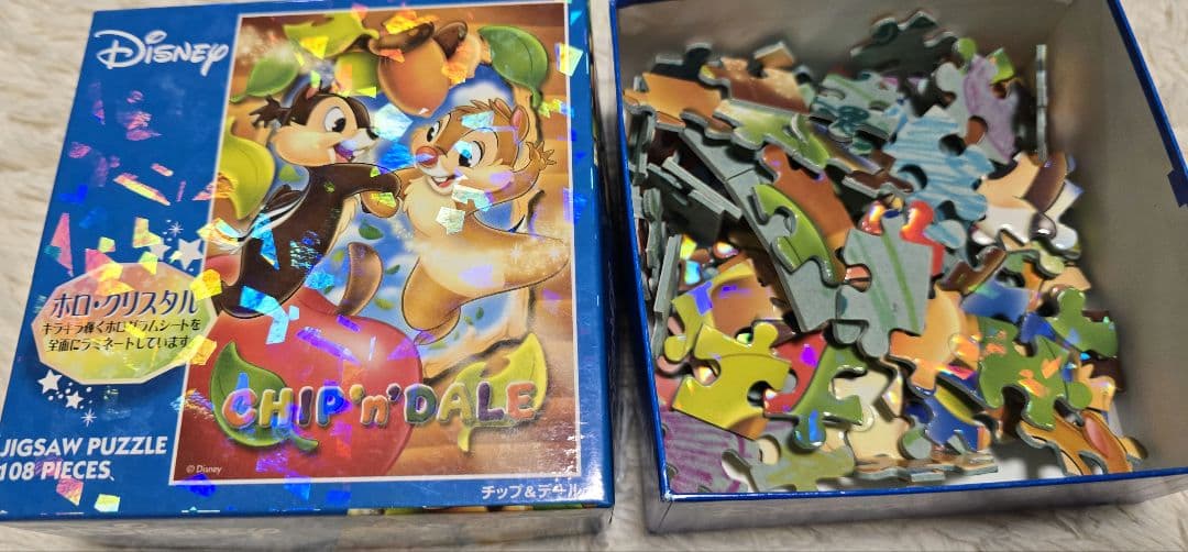 レア　ジグソーパズル　チップとデール　コレクション　5個セット