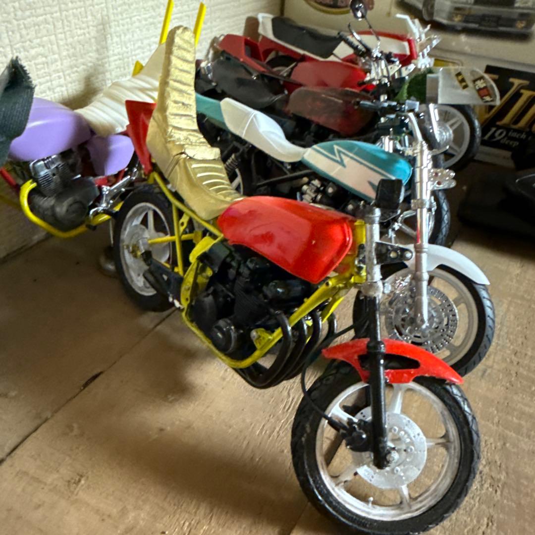 1/12 旧単車會 俺のマシン 族車プラモデル cbx xj gpz gsx