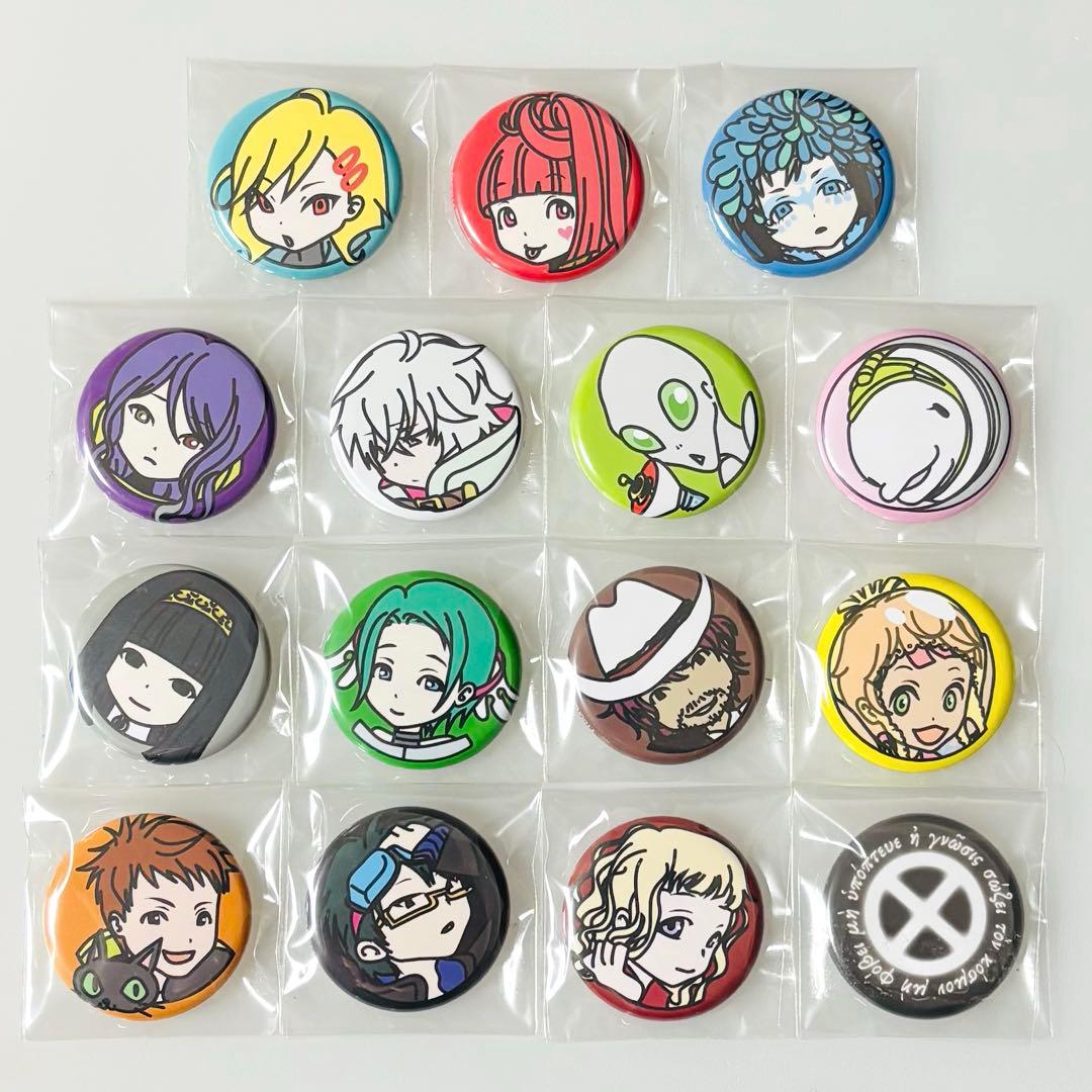 グノーシア キャラ缶バッジ 15個セット セツ SQ ラキオ レムナン 沙明