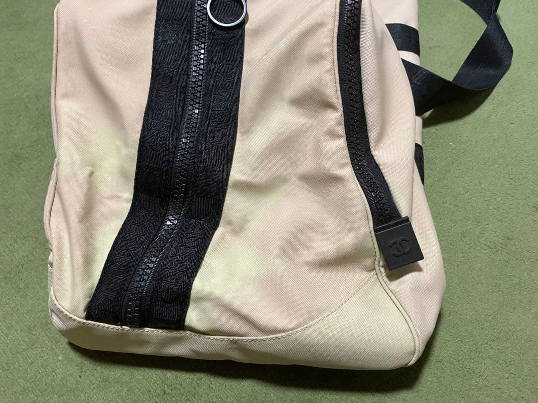 CHANEL シャネル スポーツライン ボストントラベルバッグ