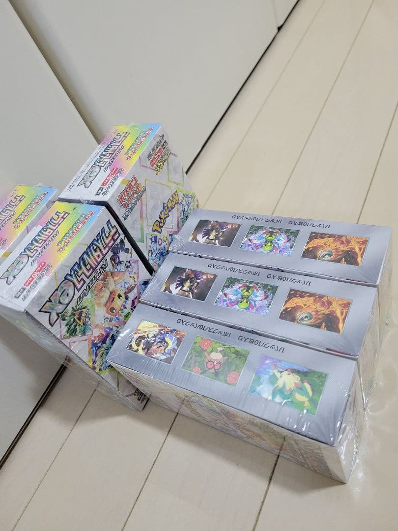 ポケモンカードゲーム テラスタルフェスex 6box シュリンク付き