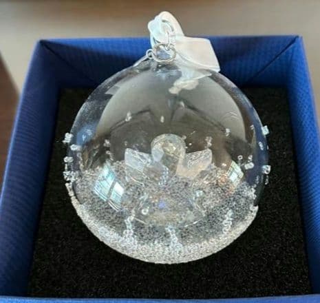 スワロフスキー 2015年 クリスマスボール エンジェル オーナメント
