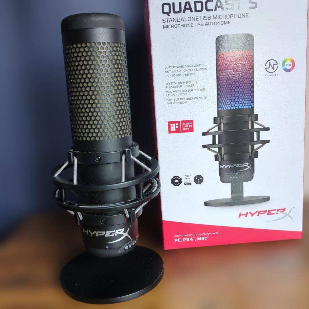 【年末セール】HyperX QuadCast S - USBマイク