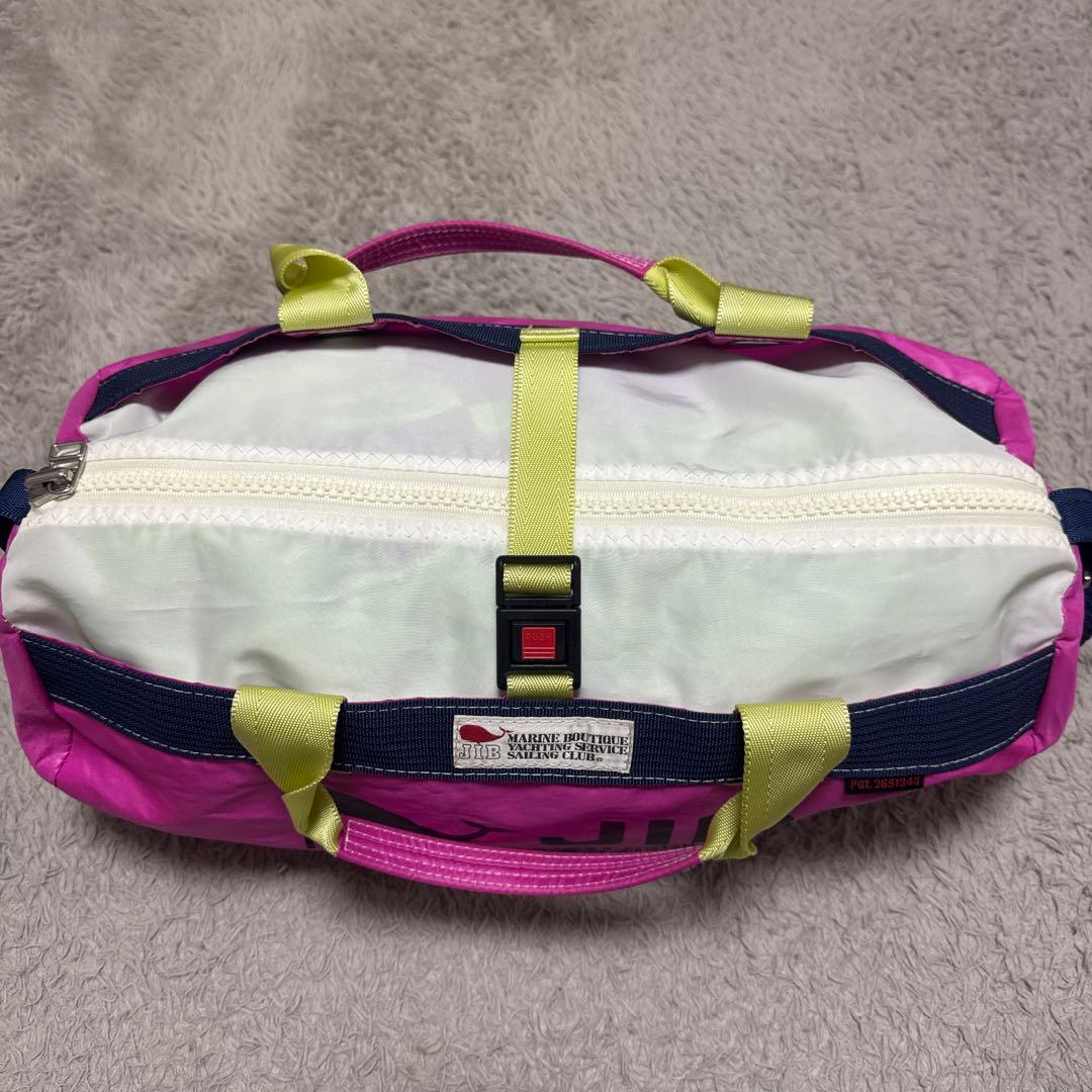 JIB MARINE BOUTIQUE ボストンバッグ ピンク