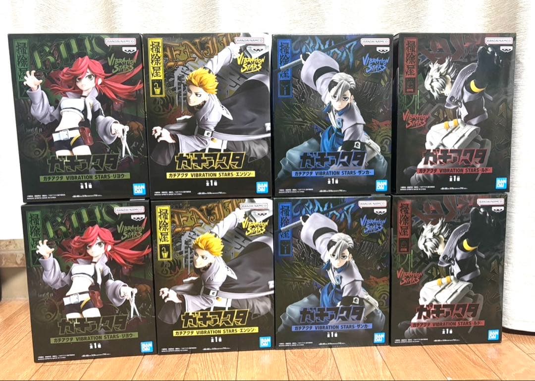 プライズフィギュア　ガチアクタ　8体　まとめ売り