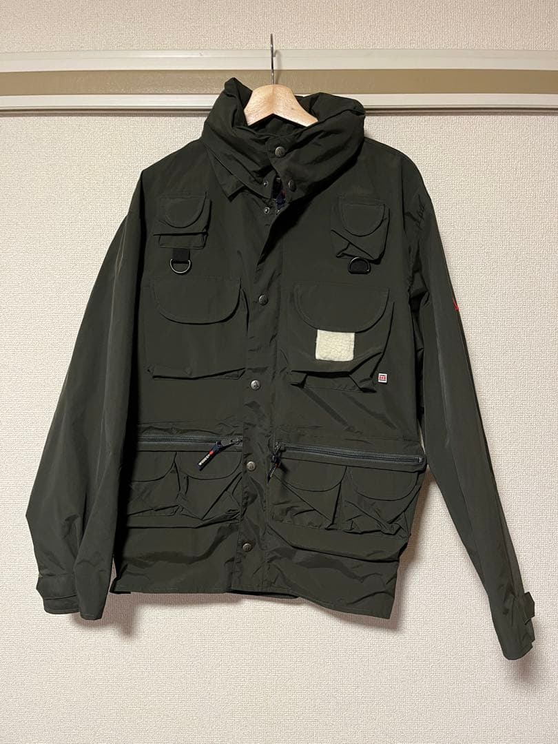 Woods フィッシングジャケット ダークグリーン