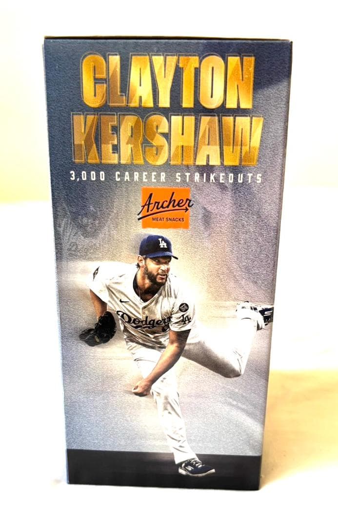 【ドジャースタジアム限定】9/20クレイトンカーショー3000奪三振ボブルヘッド