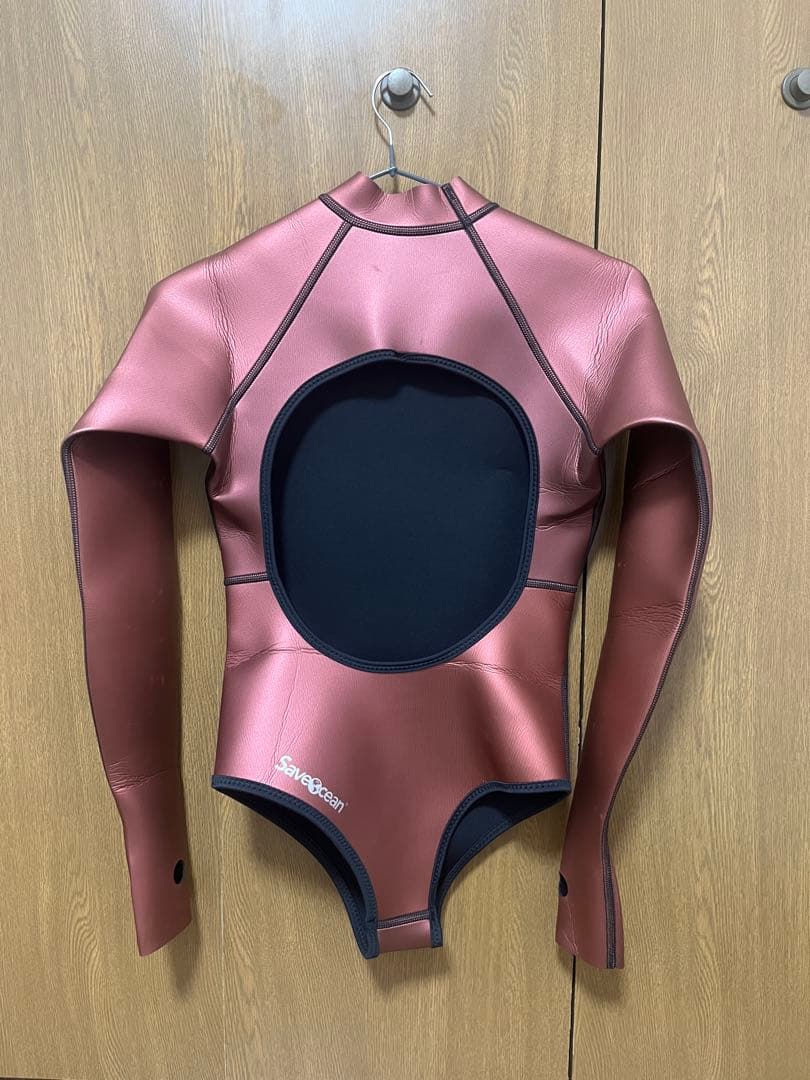 BESTDIVE Saveocean 赤色 2MM ウェットスーツ Lサイズ