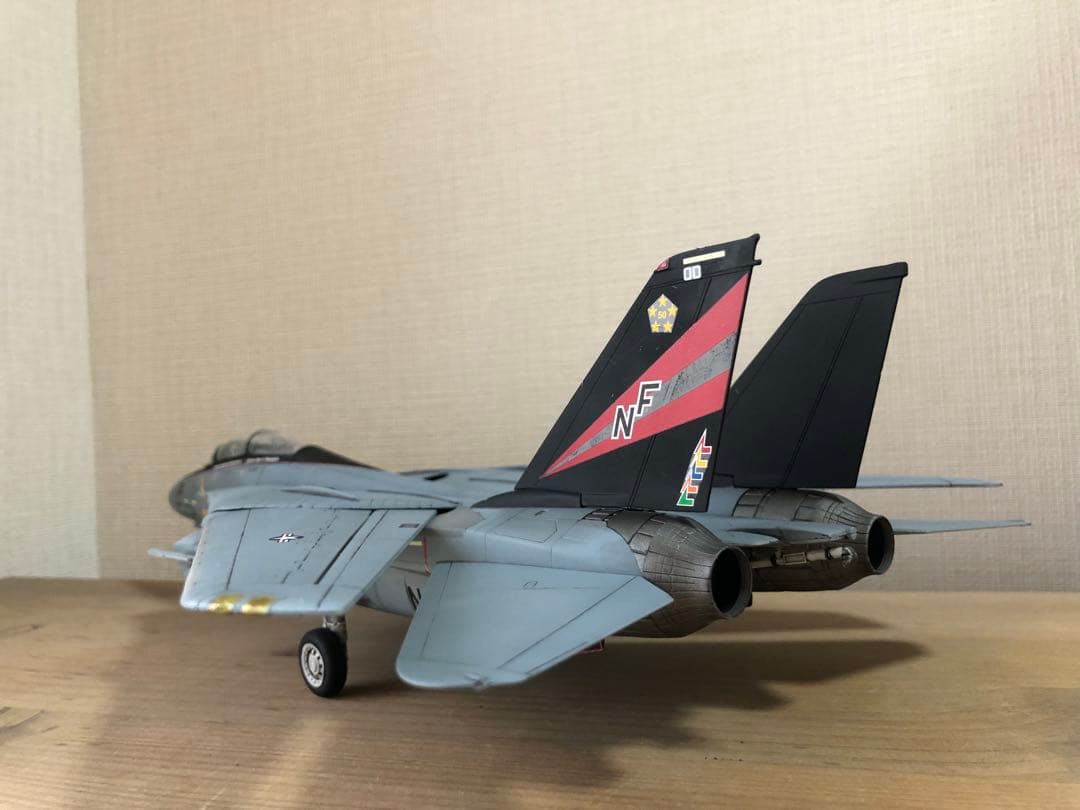 moon。米海軍　F-14A プラモデル