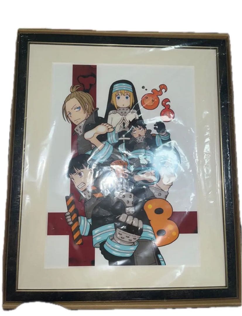 炎炎ノ消防隊 第8特殊消防隊 複製原画 大久保篤