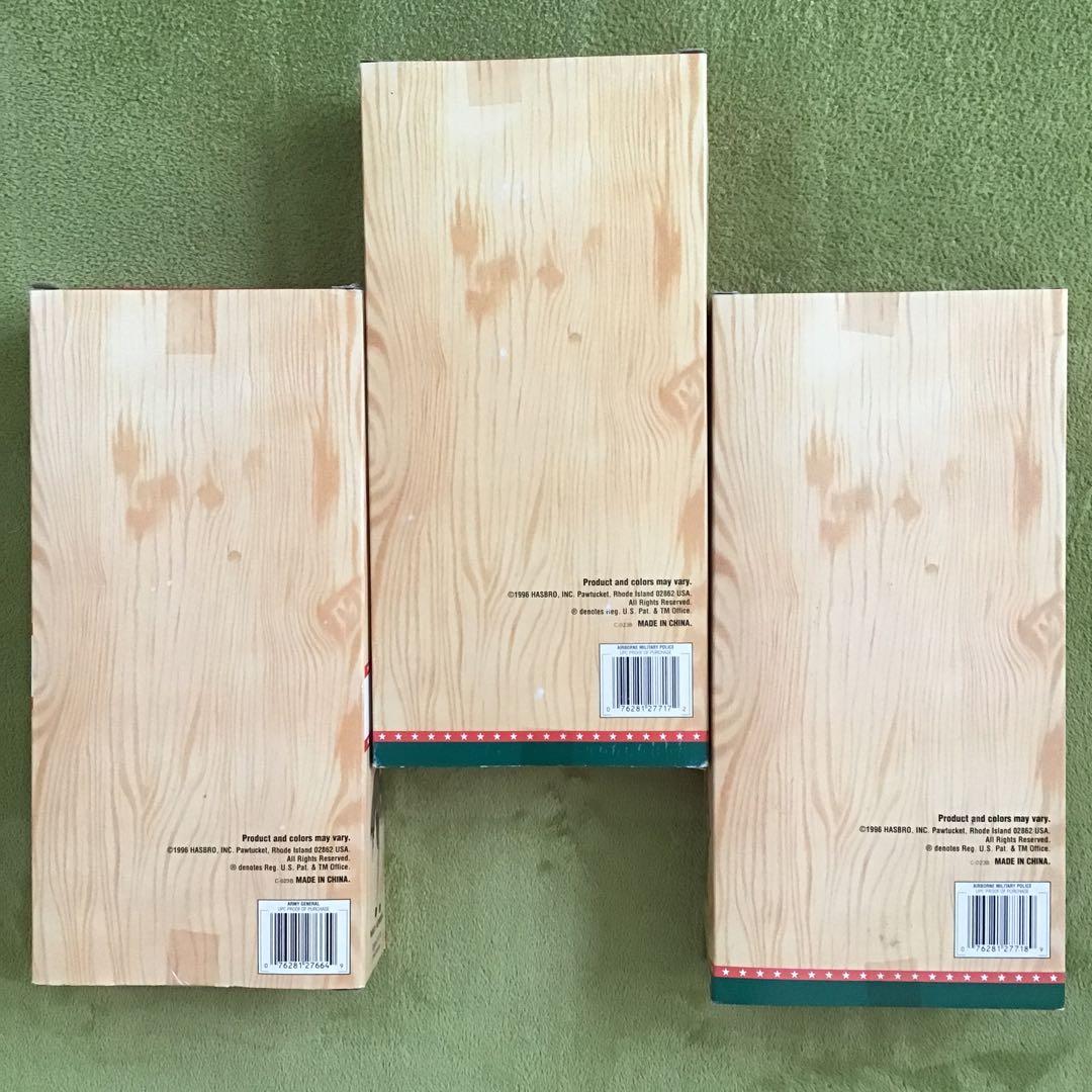 GI-JOE ジーアイジョー 限定版 3体セット 1996年 HASBRO 新品