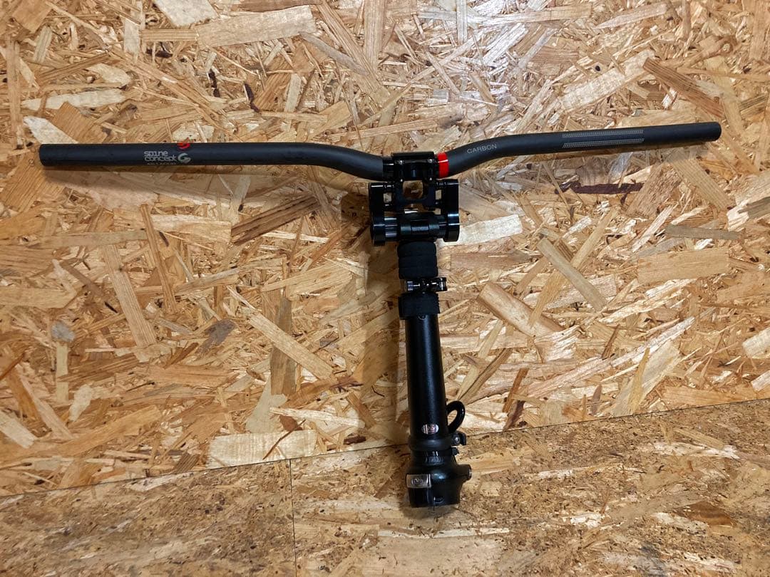 ダホン用　ハンドルポスト(伸縮式) カーボンハンドル　ステム