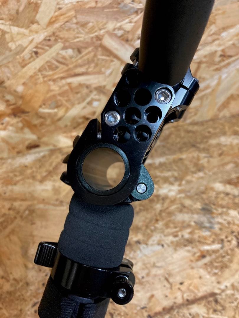 ダホン用　ハンドルポスト(伸縮式) カーボンハンドル　ステム