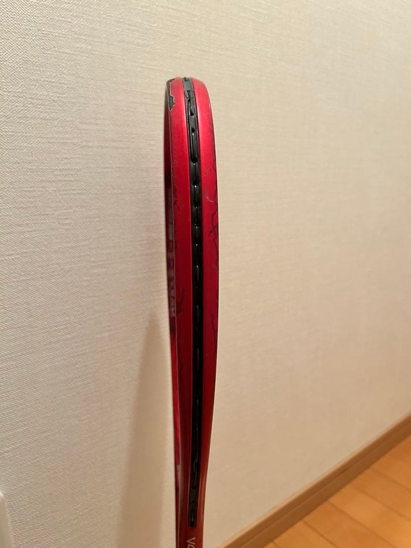 YONEX VOLTRAGE 7S 軟式テニスラケット 紅 クレナイ