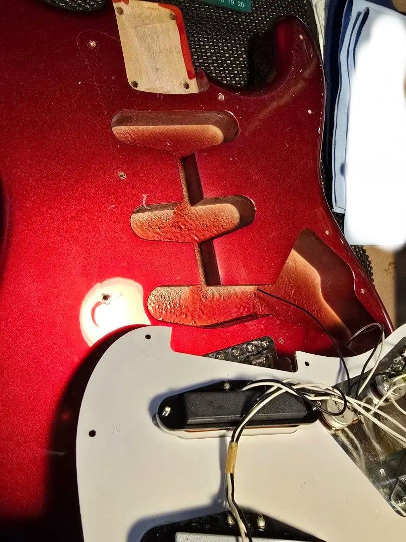 Fender Japan ST-45 Stratocaster メタリックレッド