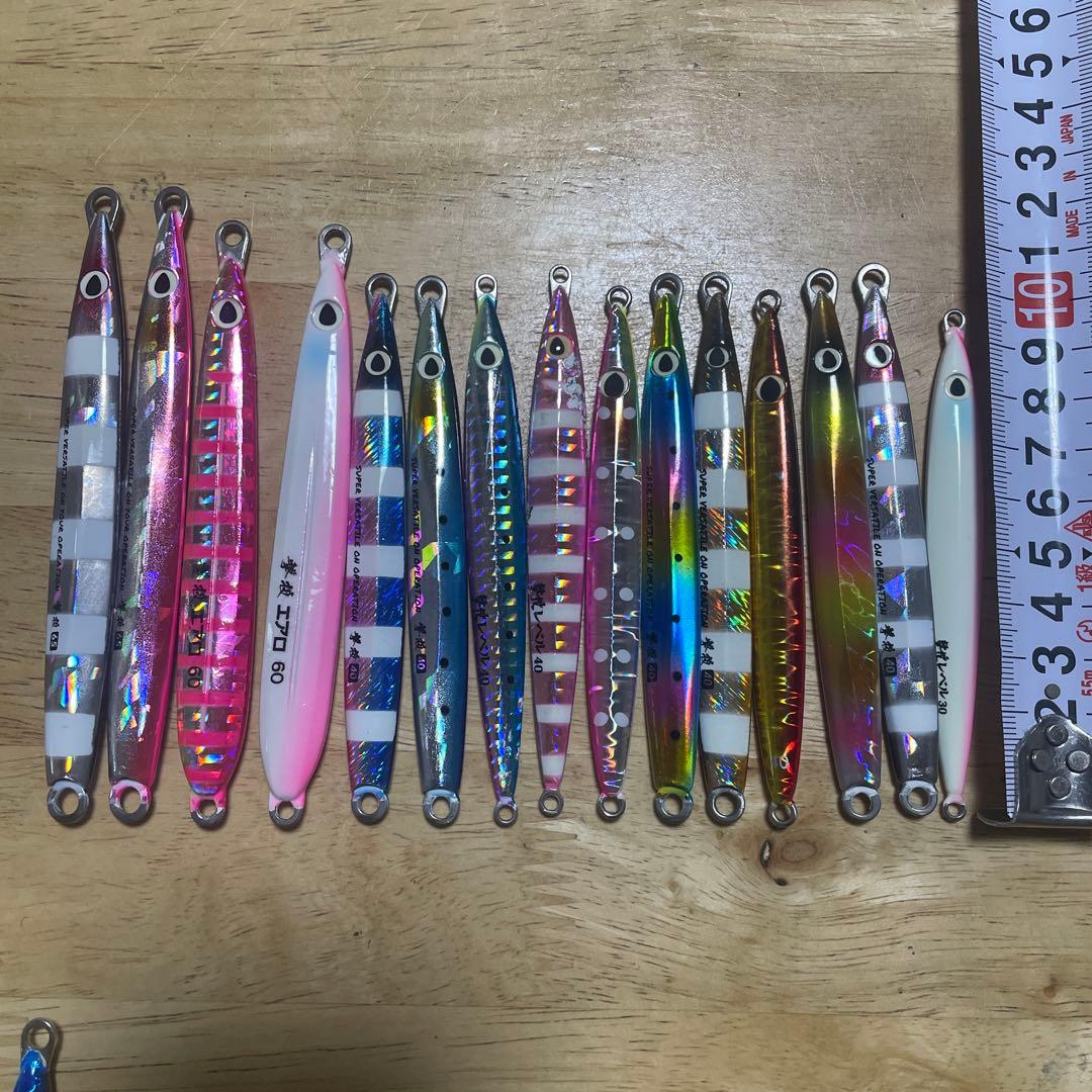 メタルジグ　ジグケース　61本セット　まとめ売り　青物　等