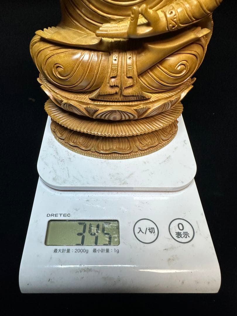 超美しい　インド　白檀　仏教美術　仏像 骨董 木像　木製　仏教　密教　置物