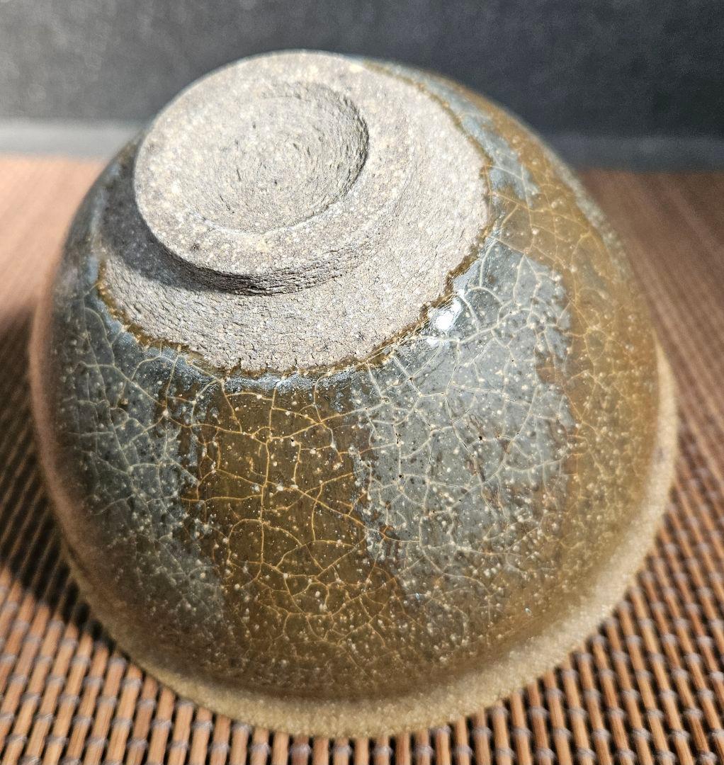 【名品❗】中国古美術　中国古陶磁　褐釉　天目茶碗　伝世時代箱附属　茶道具　茶器