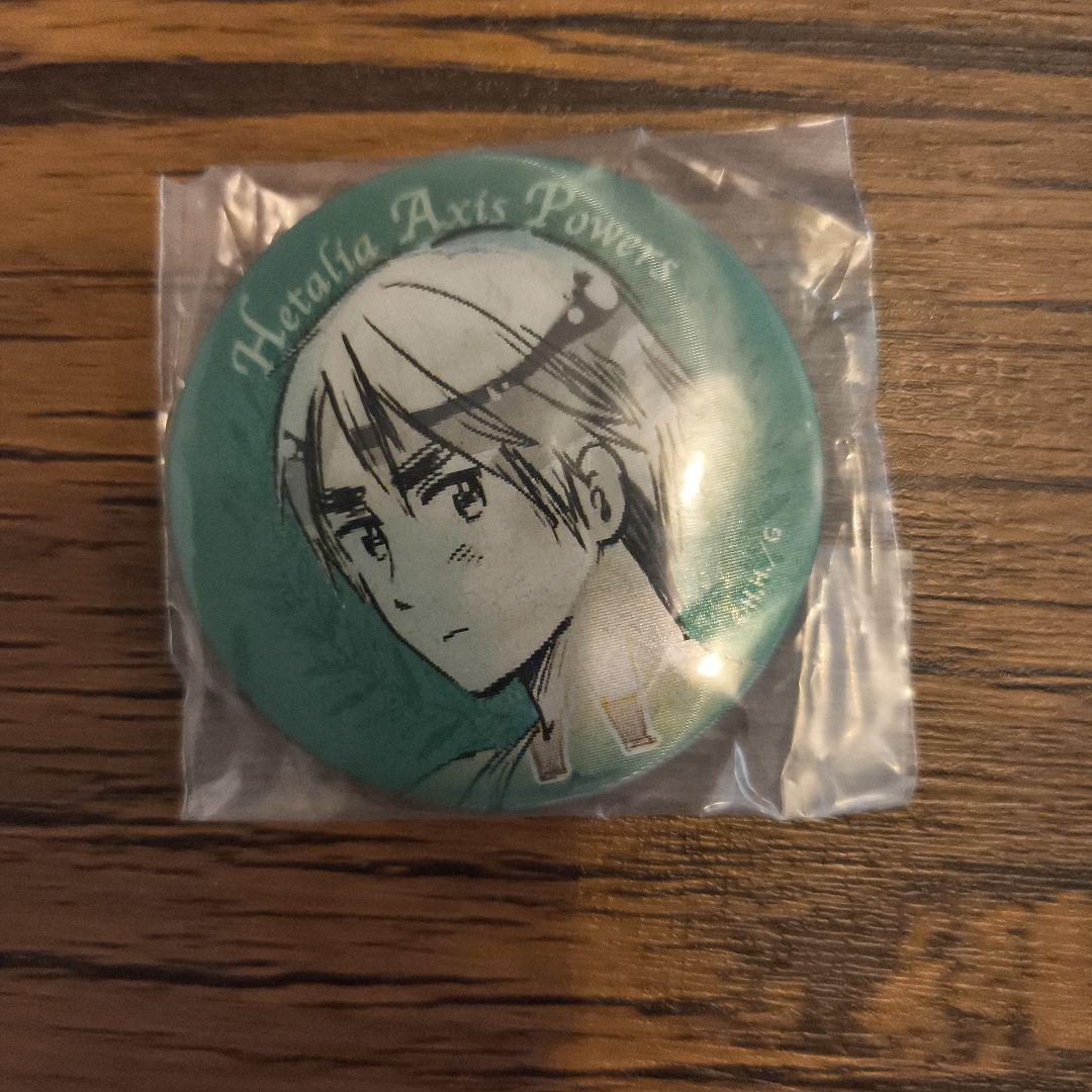 ヘタリア　チェンジング缶バッジ　イギリス　愉快な仲間たちだよっ！