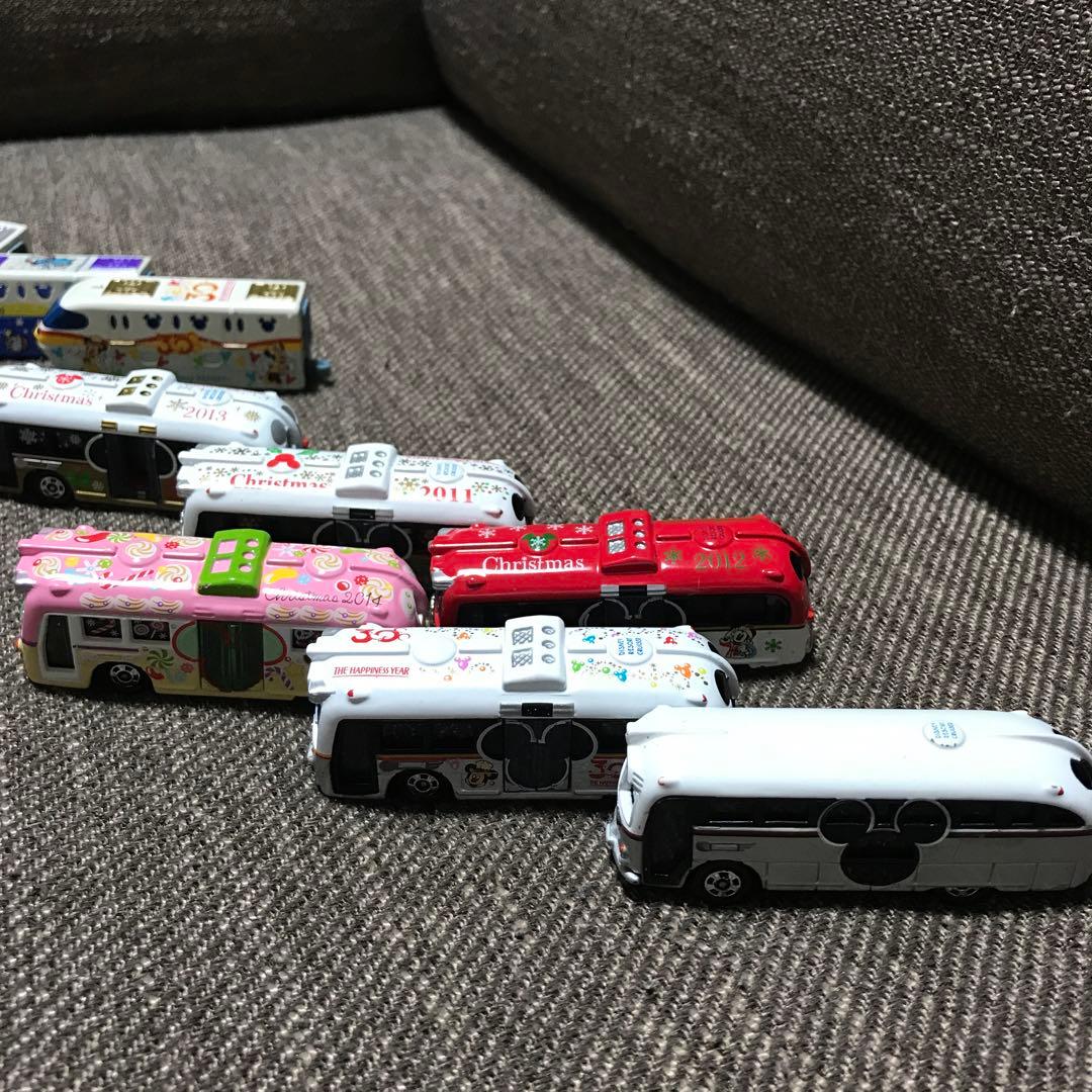 ディズニートミカ9個セット　バスセット