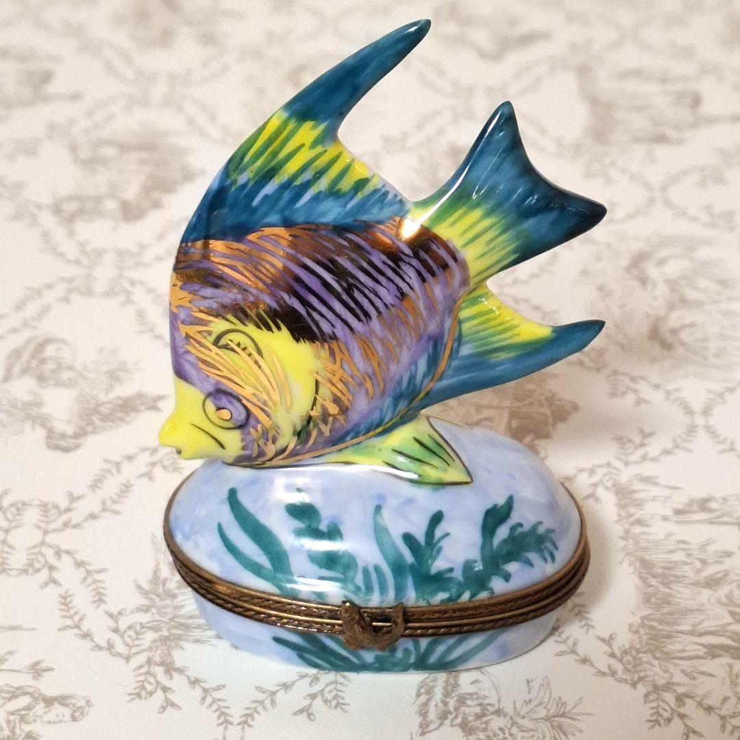 ★幻想的★エンゼルフィッシュ リモージュボックス