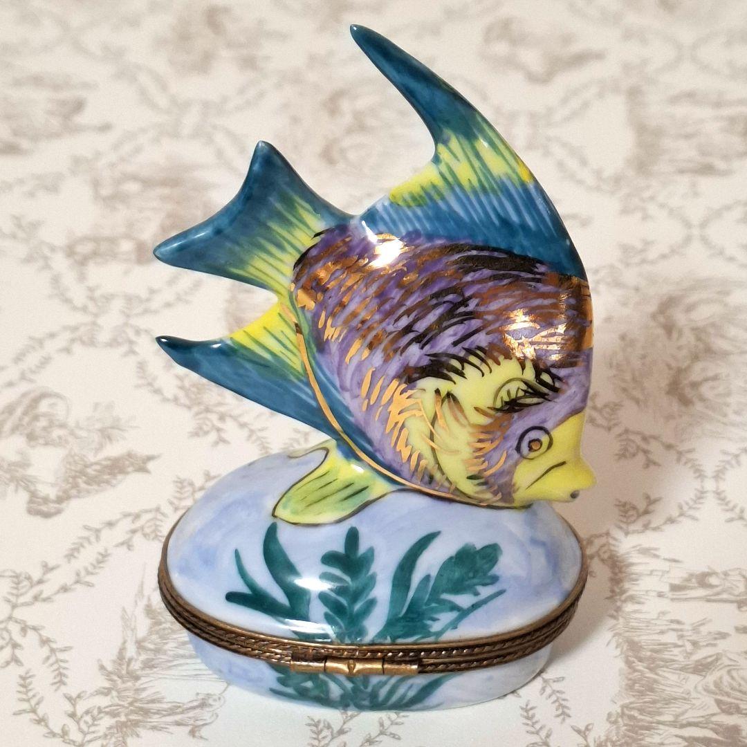 ★幻想的★エンゼルフィッシュ リモージュボックス