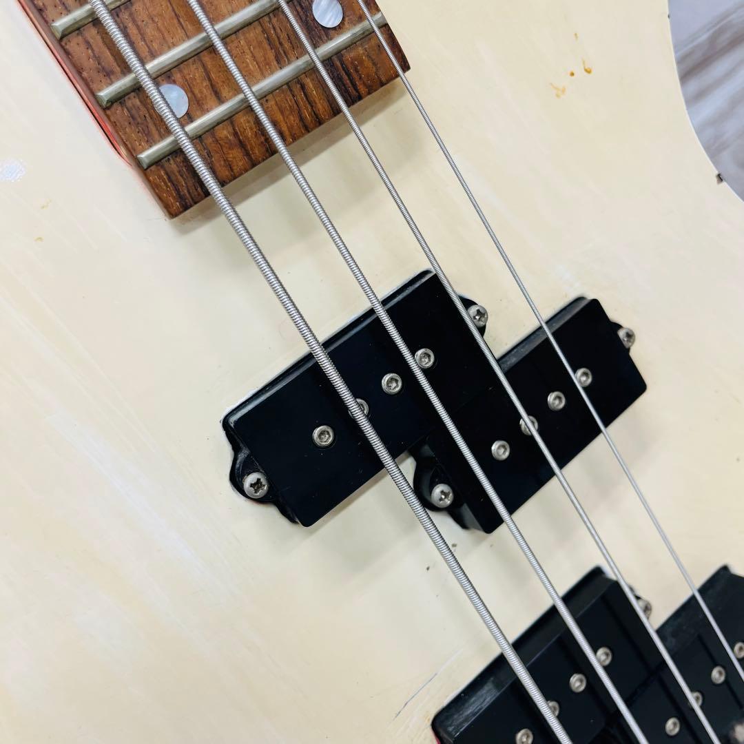 廃盤品 Burny バーニー BWB-65 SW ワーロックベース エレキベース