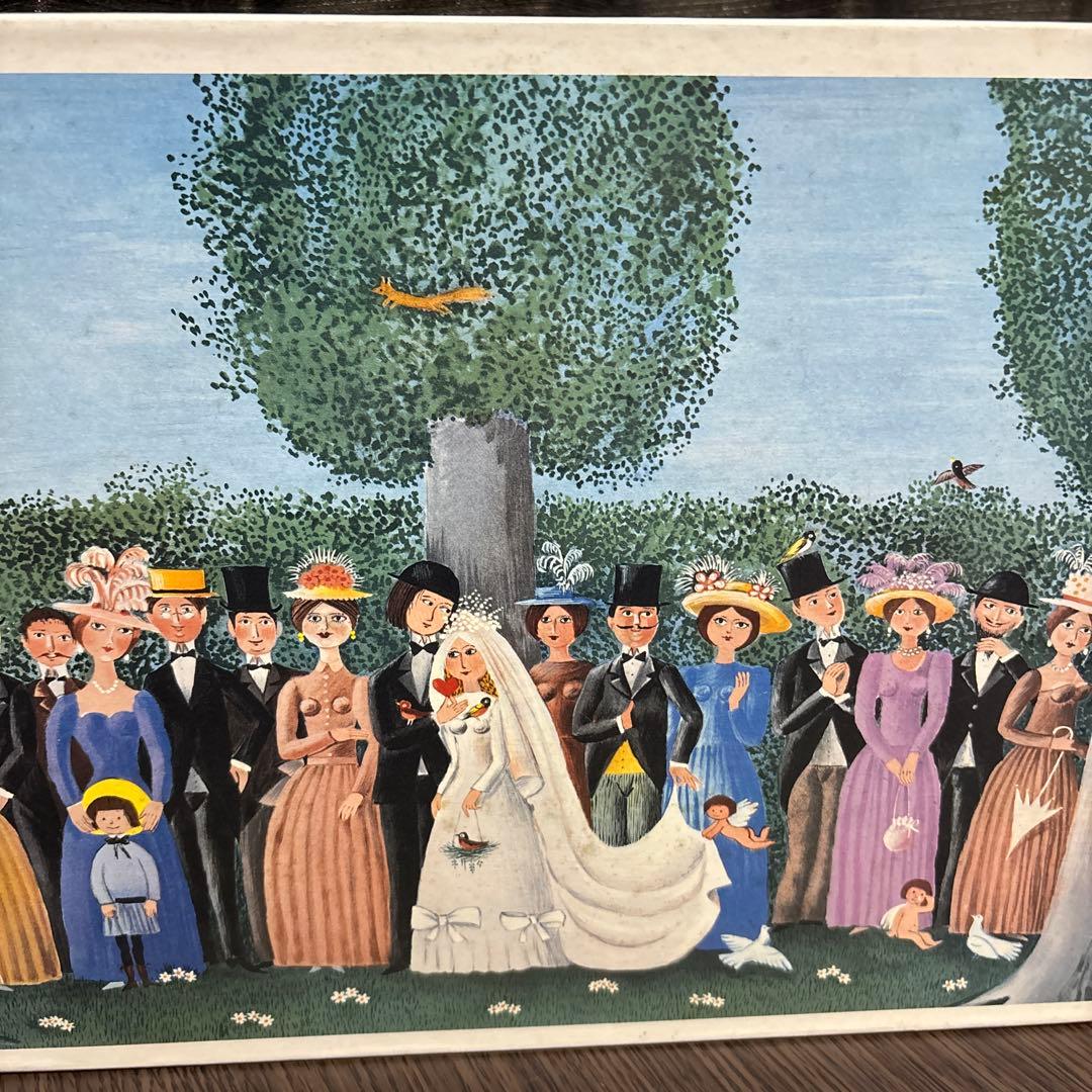 ジグソーパズル レイモン・ペイネ 結婚式 1000ピース 希少 未使用　愛の画家