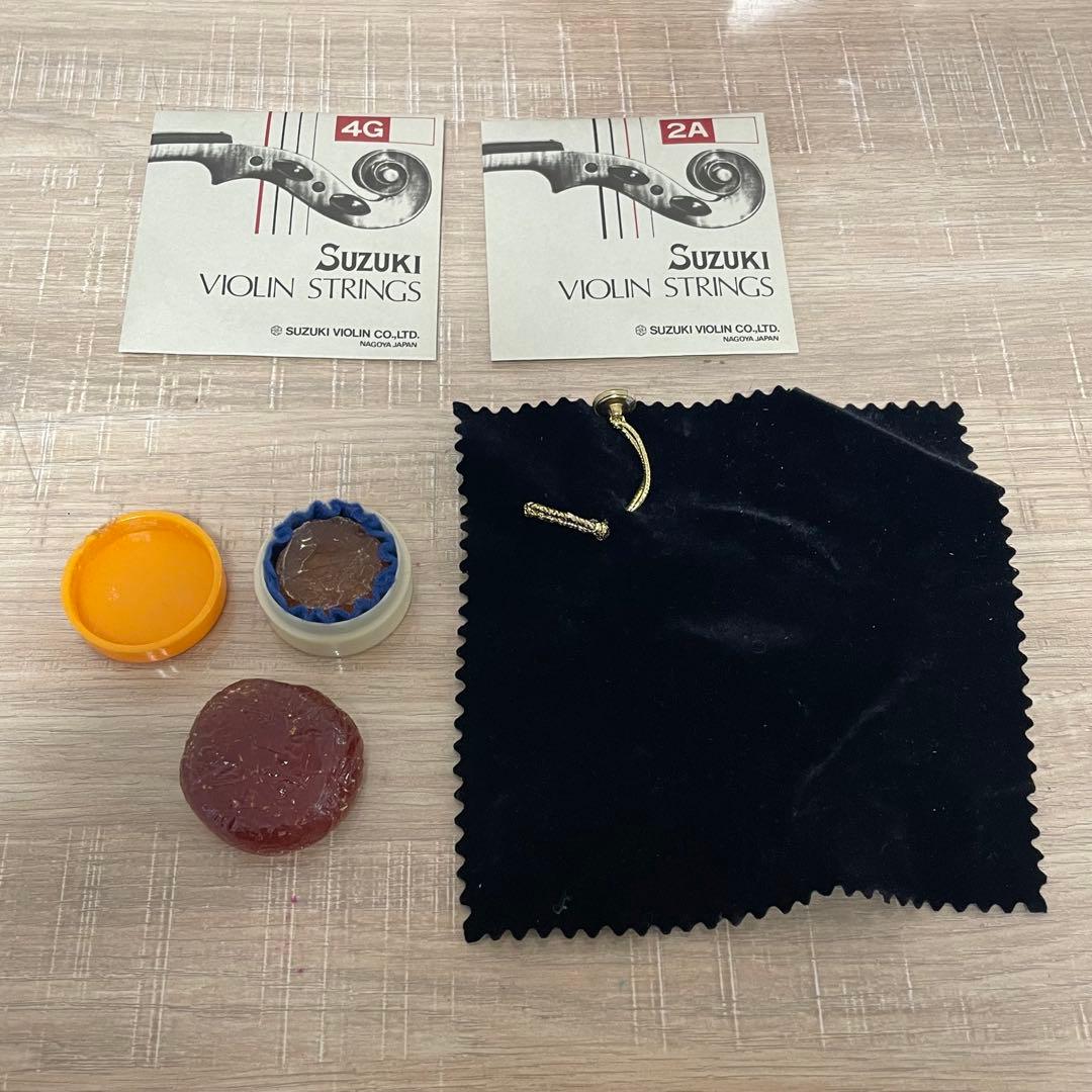 ★良品★ SUZUKI スズキ No.550 4/4 バイオリン 1980 虎杢