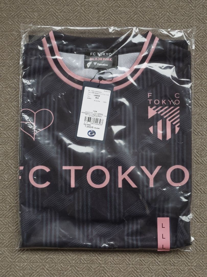 Ａ*ｋ様 FC東京 BLACKPINK コンフィットTシャツ ブラック ユニフォ