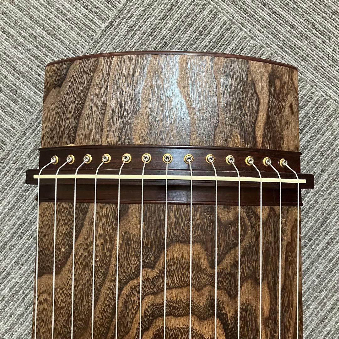 高級　琴 箏 13弦 くり甲 綾杉彫り　おまけ多数