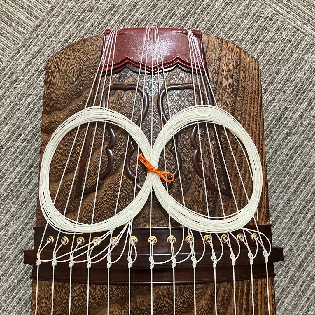 高級　琴 箏 13弦 くり甲 綾杉彫り　おまけ多数