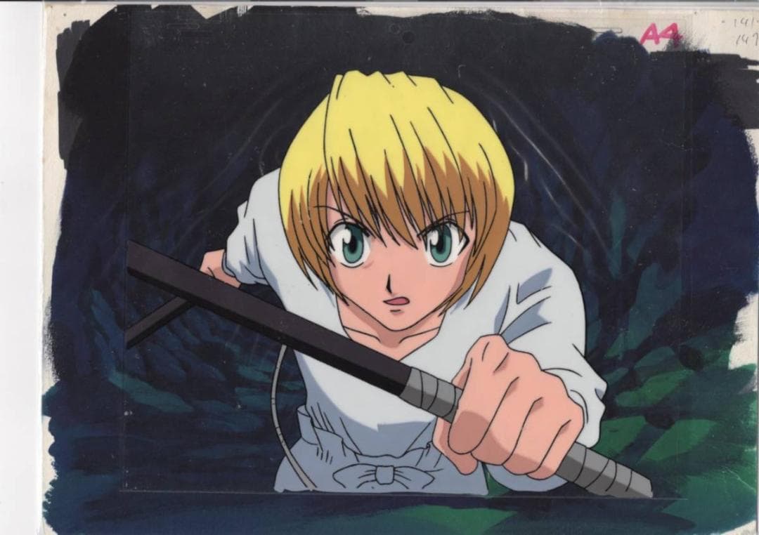 HUNTER×HUNTER ハンターハンター　クラピカ　セル画　A-4