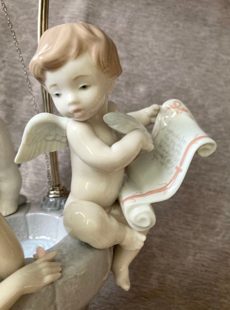 最終値下げ！　リヤドロ　幸せを運ぶ天使たち　大型限定作品　リミテッドエディション