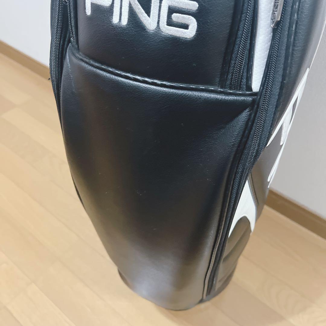K267 PING ピン キャディバッグ ブラック フード無し
