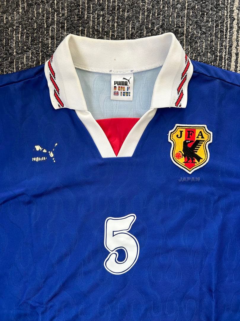 サッカー日本代表オーセンティックユニフォーム　1997年　フランスワールドカップ