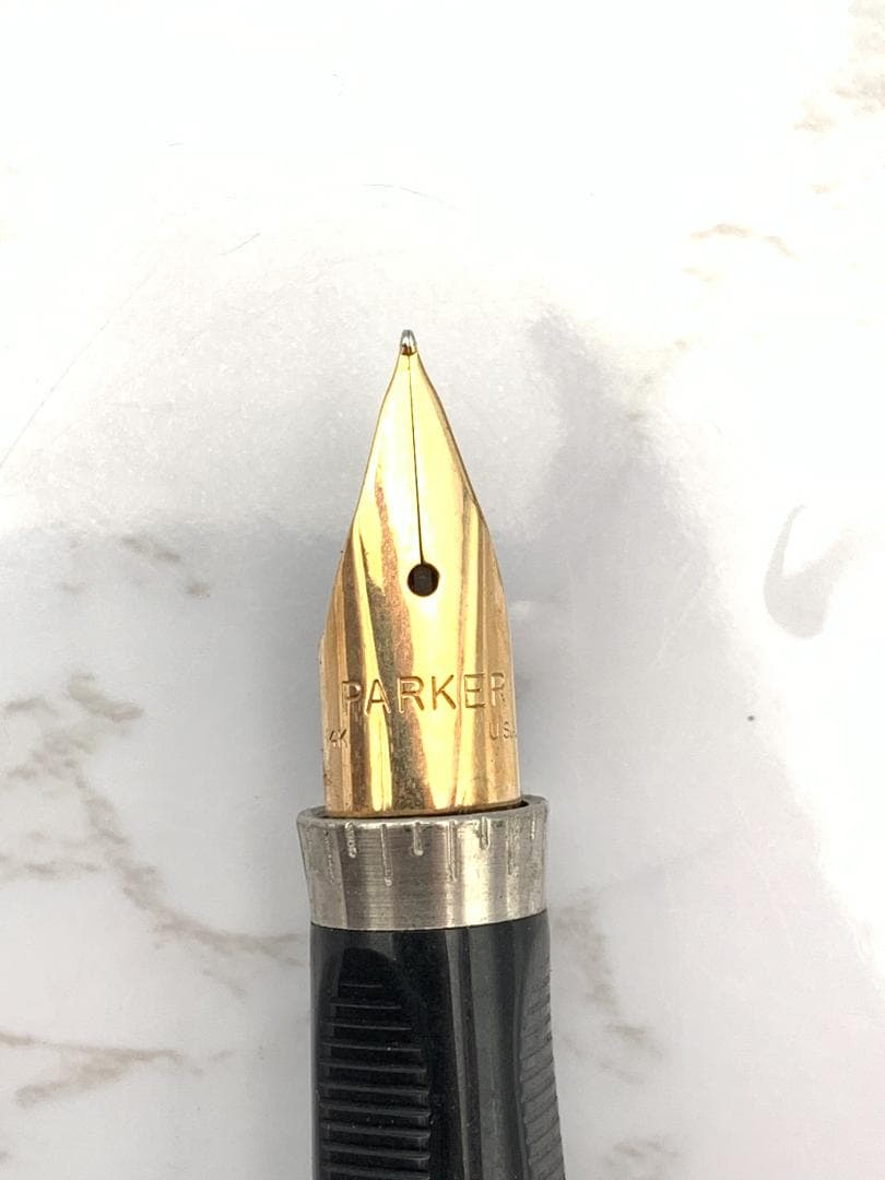 PARKER　パーカー　万年筆　14K　箱付き