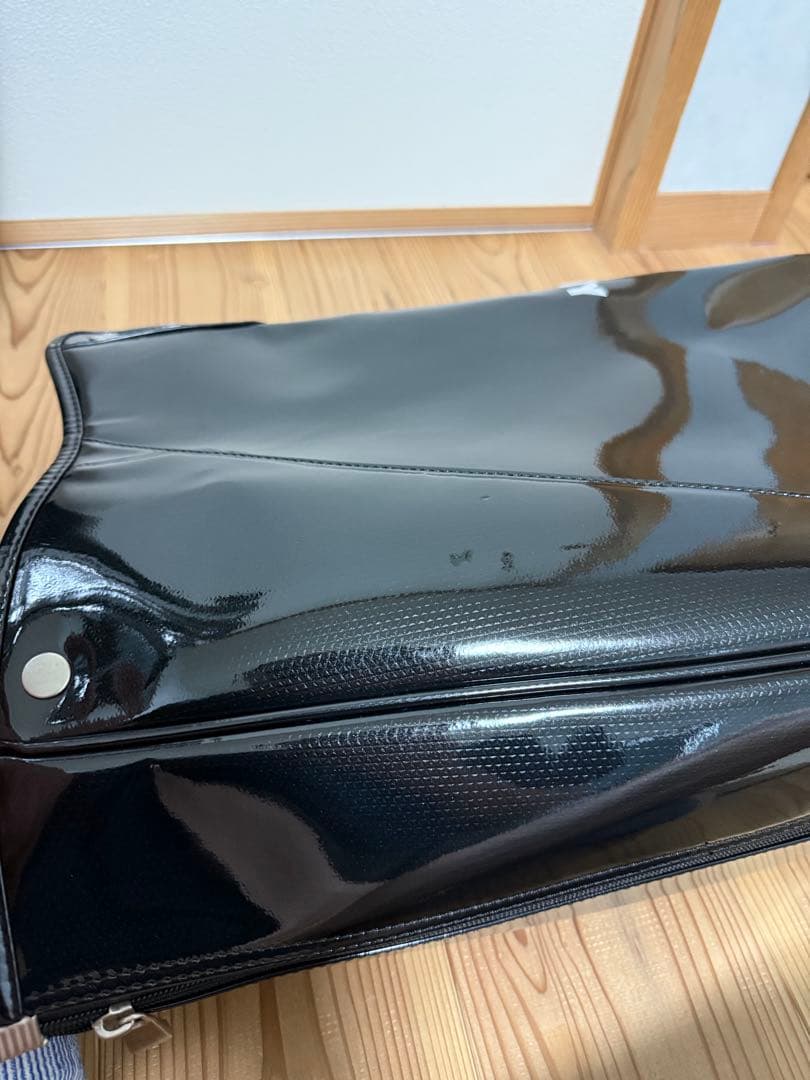 美品★MASTER BUNNY EDITION ゴルフバッグ エナメルブラック