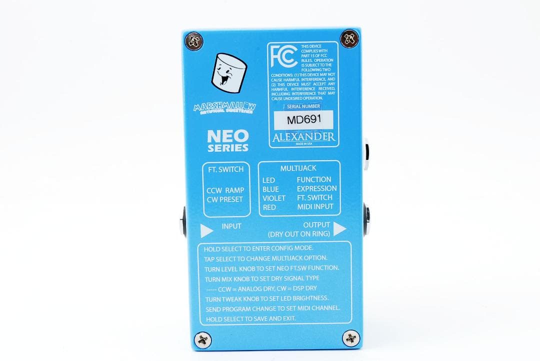 新品 Alexander Pedals Marshmallow アレキサンダー